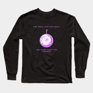 One Giant Vault For Parkour Long Sleeve T-Shirt